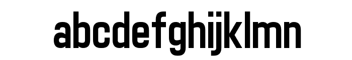 Matthan Sans Regular Font LOWERCASE