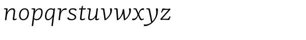 Mayonez Extra Light Italic Font LOWERCASE