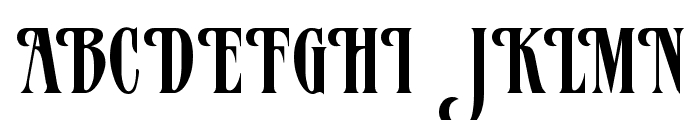 MazamaRegular Font UPPERCASE