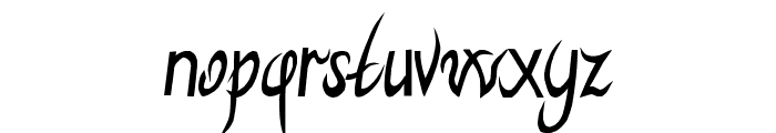 MB-ElvenType Font LOWERCASE