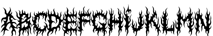 MB-Lords Of Evil Font LOWERCASE