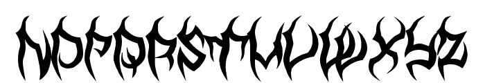 MB TyranT Font LOWERCASE