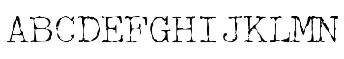 McGarey Regular Font UPPERCASE