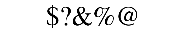 MEAN 26 Serif Font OTHER CHARS