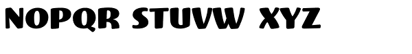 Meatball Font UPPERCASE
