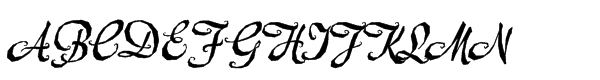 Mecheria Regular Font UPPERCASE