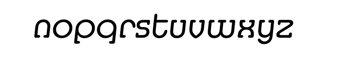 Media Serif TU Regular Italic OT Font LOWERCASE