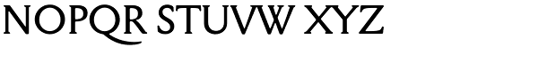 Mediaeval Font UPPERCASE