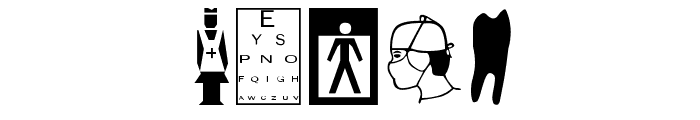 Medicine Font OTHER CHARS