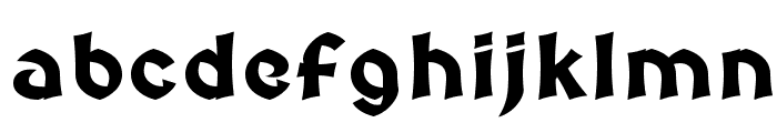 Medieval Sharp Bold Font LOWERCASE