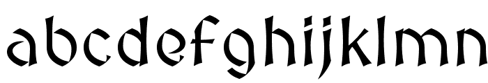 Medieval Sharp Font LOWERCASE