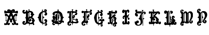 Medieval Sorcerer Ornamental Font LOWERCASE