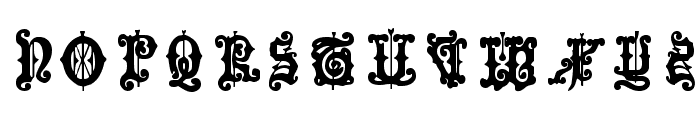 Medieval Sorcerer Ornamental Font LOWERCASE