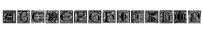 Medieval Victoriana No2 Font UPPERCASE
