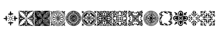 MedievalMotifTwo Font LOWERCASE