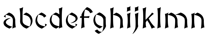 MedievalSharp Font LOWERCASE