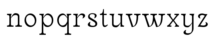 MekanusADFStd-Regular Font LOWERCASE