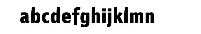 Mellnik Text Bold Cyrillic + Western OT Font LOWERCASE