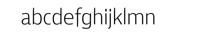 Mellnik Text Super Light Cyrillic + Western OT Font LOWERCASE