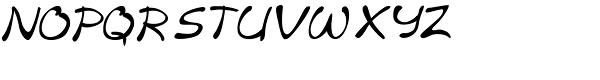 Merilee Italic Font UPPERCASE