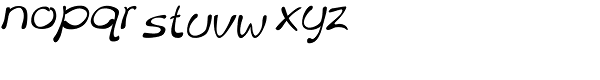 Merilee Italic Font LOWERCASE