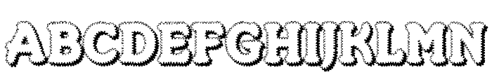Merkin Foo Font UPPERCASE