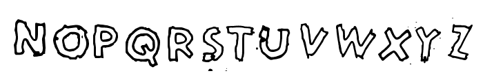 Merkurius Font LOWERCASE