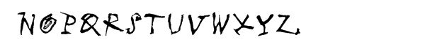 Merlin™ Regular Font LOWERCASE