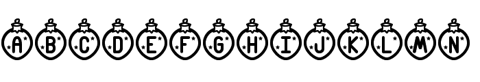 Merry Xmas St Font LOWERCASE