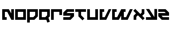Metal Storm Font LOWERCASE