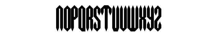 MetalCrusher Font UPPERCASE