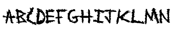 MetalWitch Font LOWERCASE