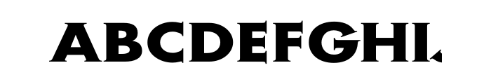 Metra Serif Bold Caps OT Font UPPERCASE