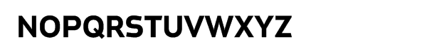Metroflex 442 Wide Bold OSF Font UPPERCASE