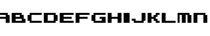 Metroid Fusion Regular Font UPPERCASE