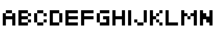 Metroid Fusion Regular Font LOWERCASE