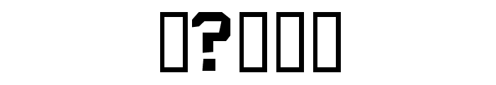 Metrostruct Font OTHER CHARS