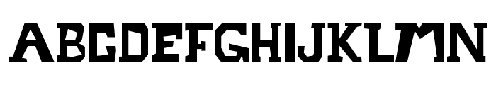 Metrostruct Font LOWERCASE