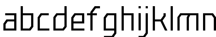 mechanik Light Font LOWERCASE
