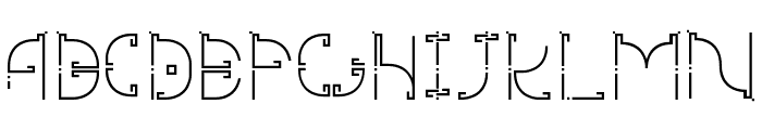 mesomorph Font LOWERCASE