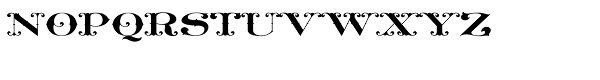 MFC Livermore Monogram Font LOWERCASE