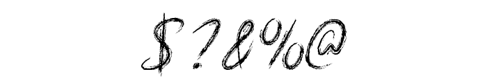 Mf Scribble Script Font OTHER CHARS