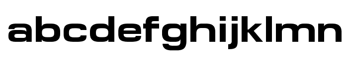 MicroExtendFLF-Bold Font LOWERCASE