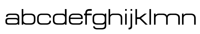 MicroExtendFLF Font LOWERCASE