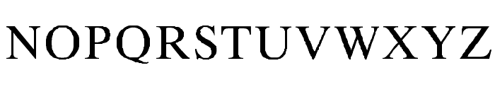 MicroTiempo-Normal Font UPPERCASE