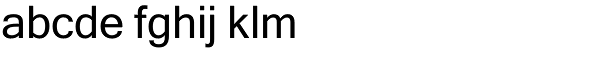 Microsoft Sans Serif Font LOWERCASE