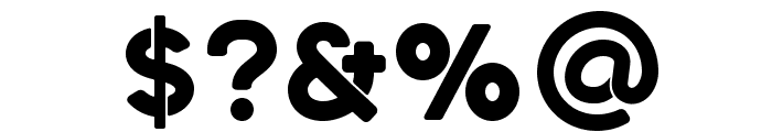Middlecase Black-Solid Font OTHER CHARS
