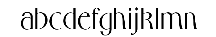 Middleton Italic Font LOWERCASE