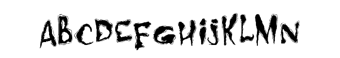 MidnightHour-Tryout Font LOWERCASE