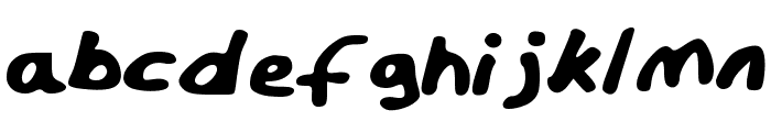 MiffinsHandwriting Font LOWERCASE